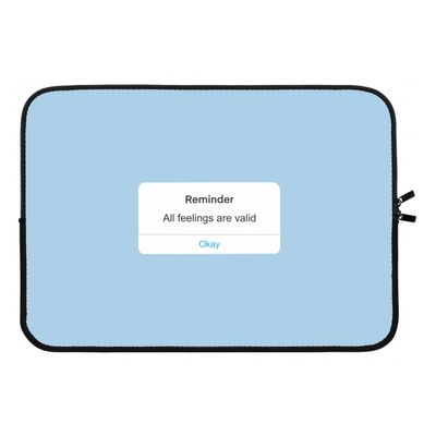 Reminder: Laptop sleeve 13 inch