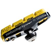 Swissstop - remblok set full flash pro yellow king - shim/sram