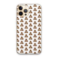 Poop emoji: iPhone 13 Pro Max Transparant Hoesje
