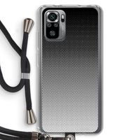 Musketon Halftone: Xiaomi Redmi Note 10S Transparant Hoesje met koord Musketon Halftone: Xiaomi Redmi Note 10S Transparant Hoesje met koord