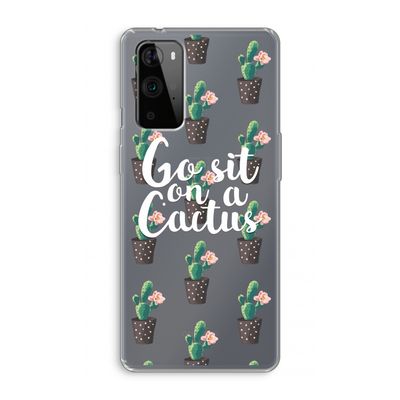 Cactus quote: OnePlus 9 Pro Transparant Hoesje
