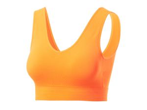 CRIVIT Dames sport BH (S (36/38), Oranje)