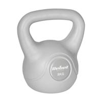 REBEL ACTIVE Kettlebell bitumineus grijs 8 kg
