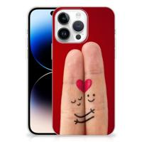 iPhone 14 Pro Max | Sillicone Back Cover | Liefde - Origineel Romantisch Cadeau