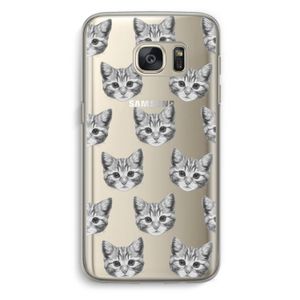 Kitten: Samsung Galaxy S7 Transparant Hoesje