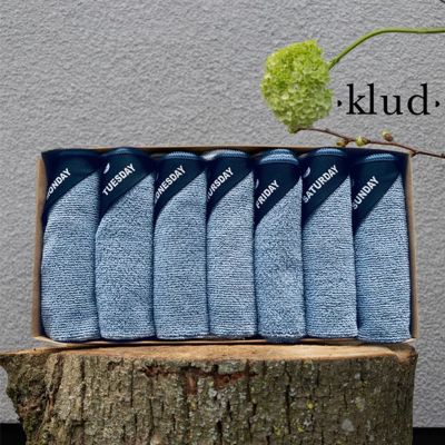 Klud Microvezel vaatdoekjes Dusty blue