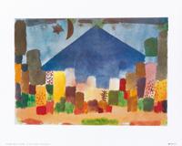 Kunstdruk Paul Klee - Notte egiziana 30x24cm
