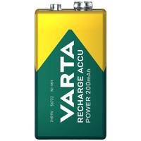 Varta RECH.AC.Power 9V200mAh BLI1 Oplaadbare 9V batterij (blok) NiMH 8.4 V 200 mAh 1 stuk(s)
