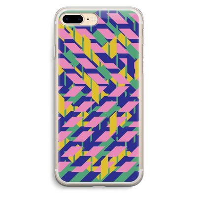 Skew Blush 1: iPhone 7 Plus Transparant Hoesje
