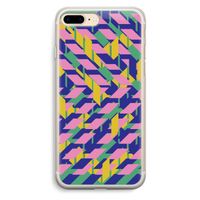 Skew Blush 1: iPhone 7 Plus Transparant Hoesje