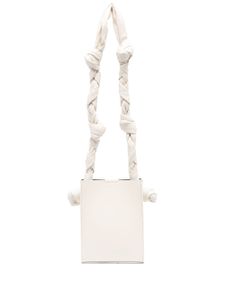 Jil Sander sac porté épaule Tangle - Blanc