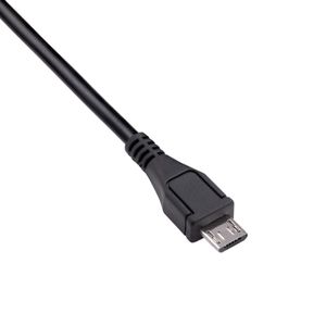 Akyga USB-kabel USB-micro-B stekker, USB-micro-B stekker 0.60 m Zwart AK-USB-17