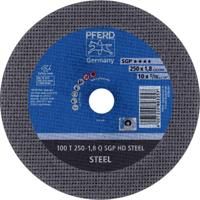 PFERD TOOLS 100 T 250-1,8 Q SGP HD STEEL/32,0 66322132 Doorslijpschijf recht 250 mm 20 stuk(s) Getemperd staal, Staal