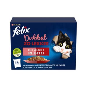 FELIX Dubbel Zo Lekker - Mix Selectie - 12 x 85 gram