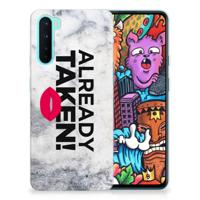 OnePlus Nord | Siliconen hoesje | met naam Already Taken White