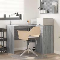 Hoekbureau 2 pcs Grijs sonoma 102 x 50 x 75 cm Bewerkt hout