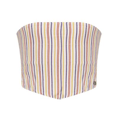 Nadine Scarf Top Stripe