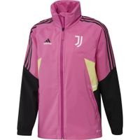 Juventus Regenjas Condivo 22 - Roze/Zwart/Geel