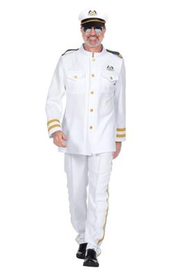 Luxe Navy Officier Kostuum Heren