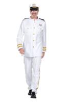 Luxe Navy Officier Kostuum Heren