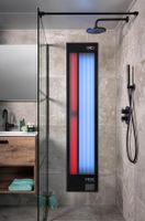 Xenz Feel Good Shower UV en infrarood 185x40x17 cm zwart - thumbnail