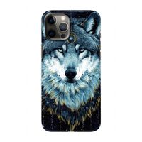 Darkness Wolf: Volledig geprint iPhone 12 Hoesje