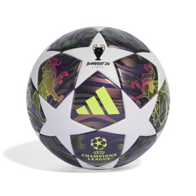 adidas UEFA Champions League League Final Voetbal 2025-2026 Paars Wit Geel adidas UEFA Champions League League Final Voetbal 2025-2026 Paars Wit Geel