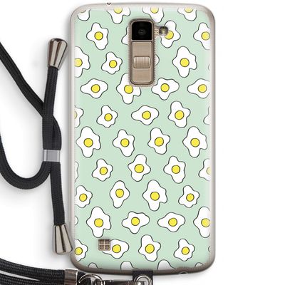 Spiegeleitjes: LG K10 (2016) Transparant Hoesje met koord