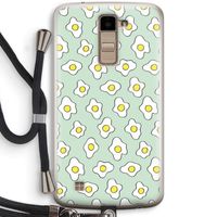 Spiegeleitjes: LG K10 (2016) Transparant Hoesje met koord