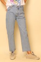 re/done Re/Done - Levis High Rise Stove Pipe Jeans - donkerblauw