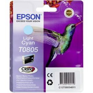 Epson inktpatroon light cyaan T 080 T 0805