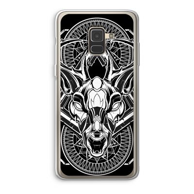 Oh Deer: Samsung Galaxy A8 (2018) Transparant Hoesje