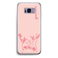 Best Friends: Samsung Galaxy S8 Plus Transparant Hoesje