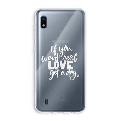 Partner in crime: Samsung Galaxy A10 Transparant Hoesje