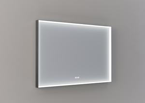 Thebalux M20 spiegel 120x80cm met verlichting en verwarming ijzer verouderd