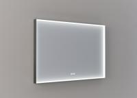 Thebalux M20 spiegel 120x80cm met verlichting en verwarming ijzer verouderd - thumbnail