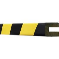Moravia 422.26.168 Beschermprofiel met sleuf Zwart, Geel (l x b) 1000 mm x 25 mm
