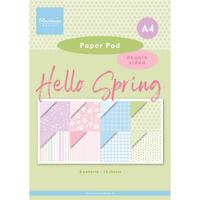 Marianne Design • paper pad a4 hello spring