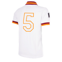 AS Roma Retro Shirt Uit 1980-1981 + Nummer 5 - thumbnail