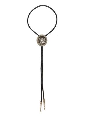 Ralph Lauren RRL collier en cuir tressé - Noir