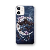 Vleermuizen Maan: iPhone 12 Transparant Hoesje