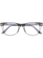 TOM FORD Eyewear lunettes de vue à monture carrée - Gris