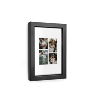 Zwarte lijst met gepersonaliseerde fotoafdruk - 10x15