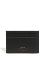 Smythson porte-cartes Panama en cuir de veau - Noir - thumbnail