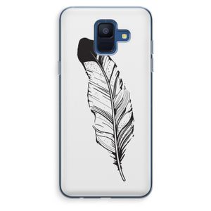 Pluim: Samsung Galaxy A6 (2018) Transparant Hoesje