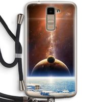 Omicron 2019: LG K10 (2016) Transparant Hoesje met koord