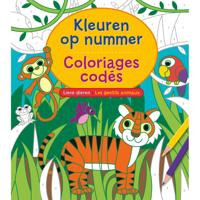 Kleuren op nummer Lieve dieren - thumbnail