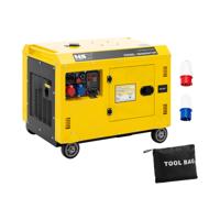 Noodgenerator diesel - 7220 / 8500 W - 30 L - 230/400 V - mobiel - AVR - Euro 5