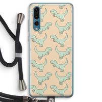 Dinos: Huawei P20 Pro Transparant Hoesje met koord