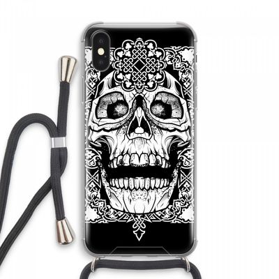 Seek & Destroy: iPhone XS Max Transparant Hoesje met koord